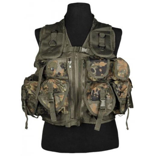 Kampvest Mesh - Flecktarn