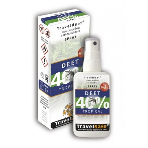 Travelsafe DEET 40% Myggespray