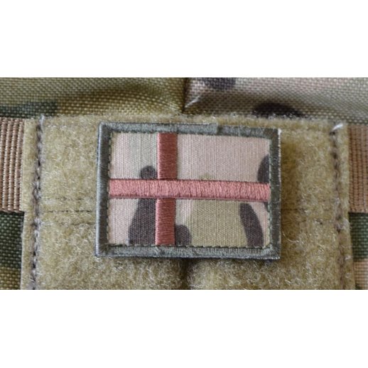 Dannebrog Velcro Patch - Multicam